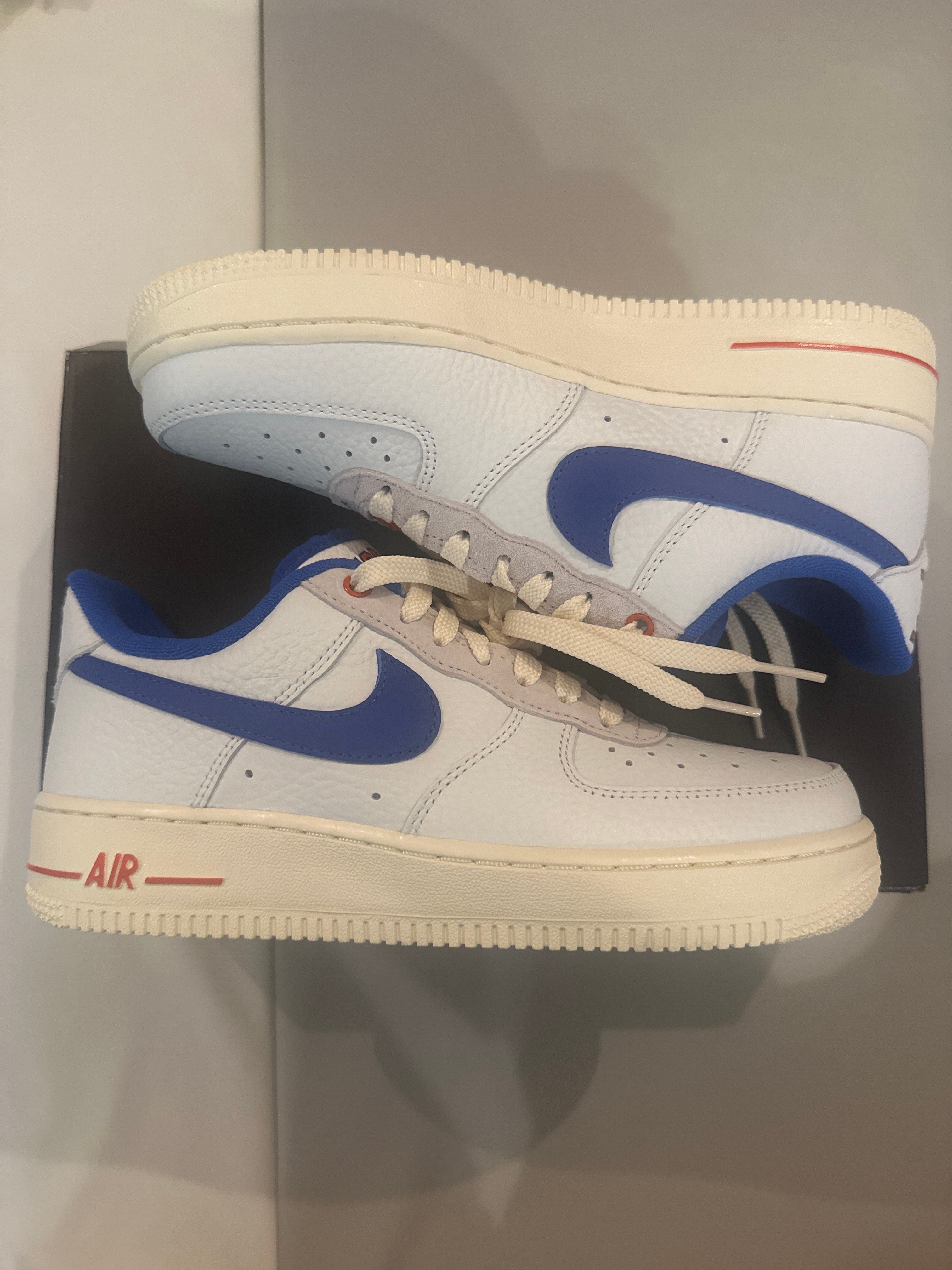Nike Women's Air Force 1 Low Command Force "White/Blue"
