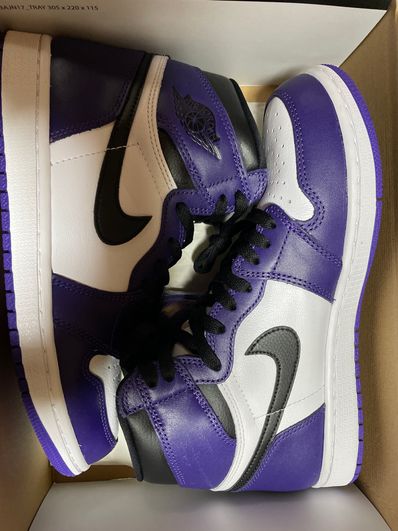 Nike Air Jordan 1 Retro High OG "Court Purple White/Black" (2020)