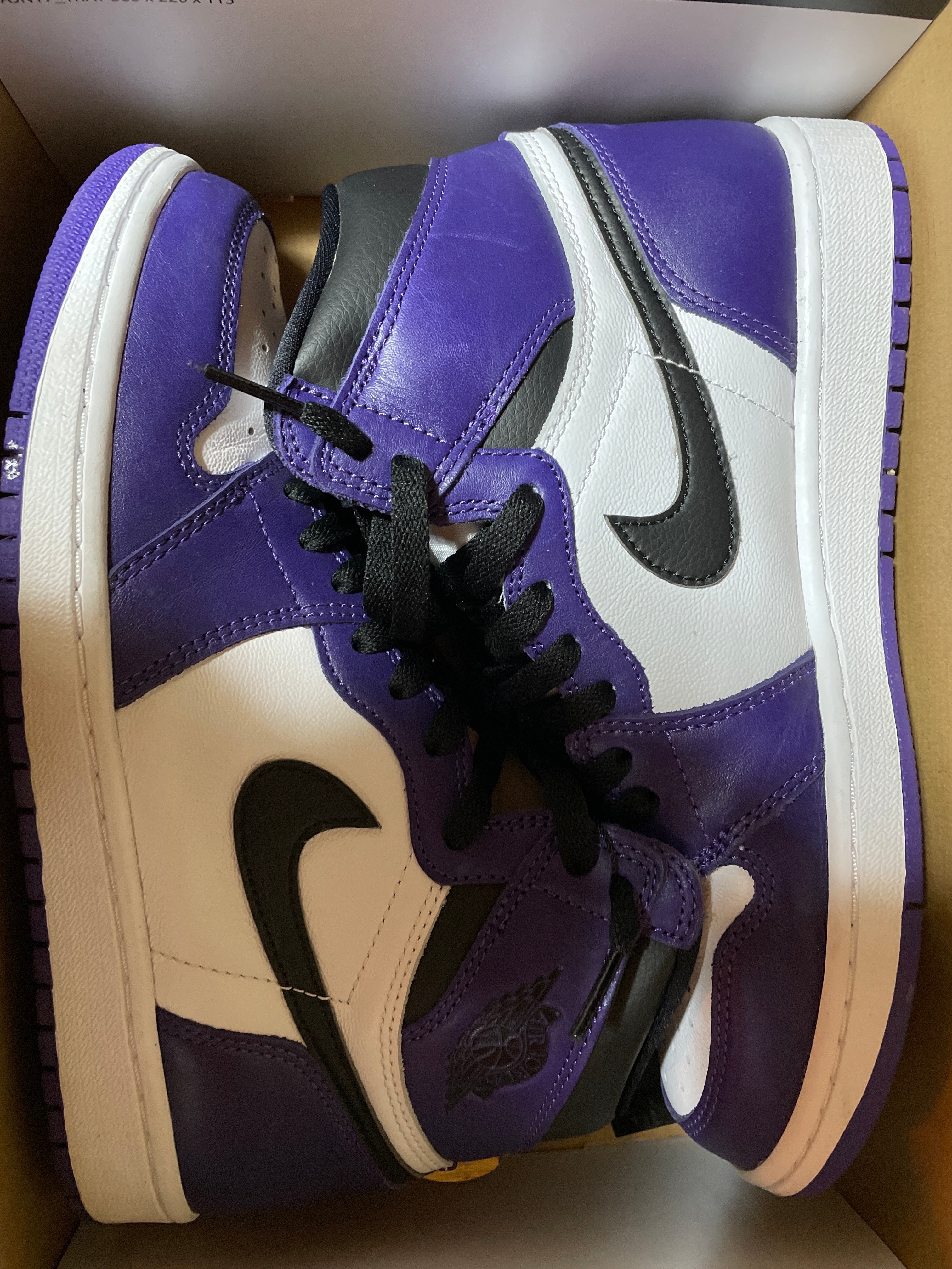 Nike Air Jordan 1 Retro High OG "Court Purple White/Black" (2020)   
