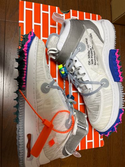 Off-White × Nike Air Force 1 Mid "White"