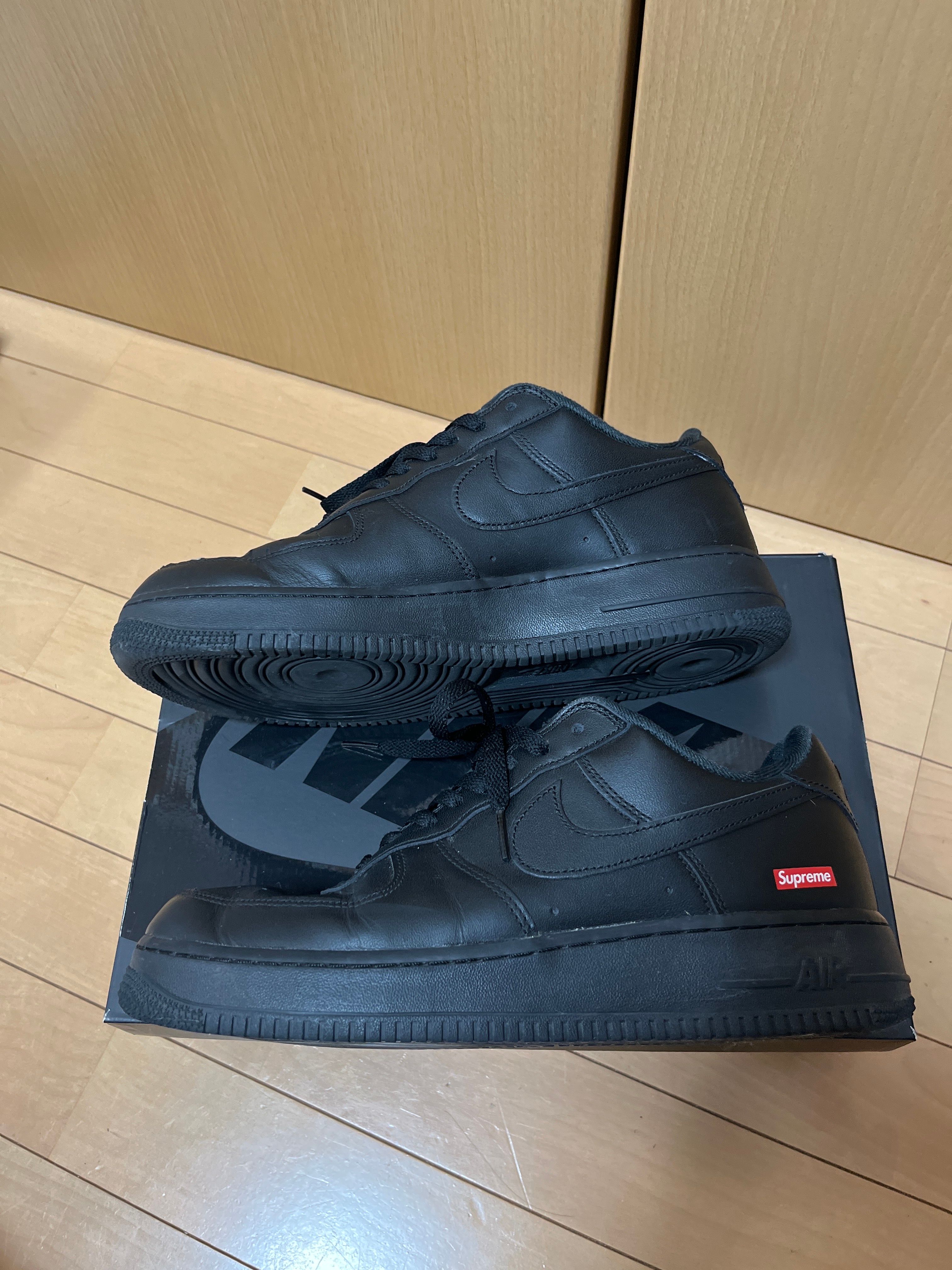 Supreme × Nike Air Force 1 Low "Black"