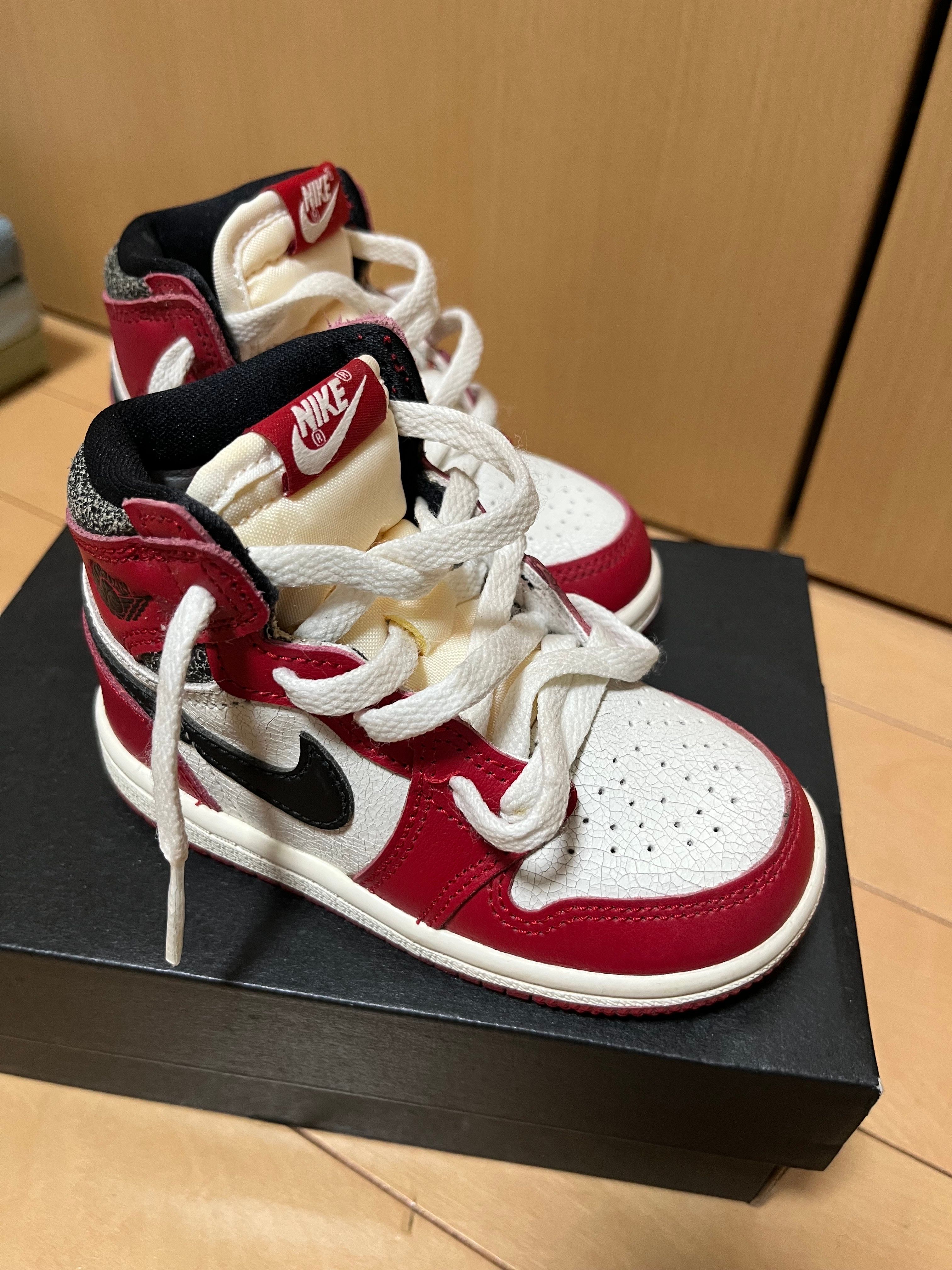 Nike TD Air Jordan 1 High OG "Lost & Found/Chicago"