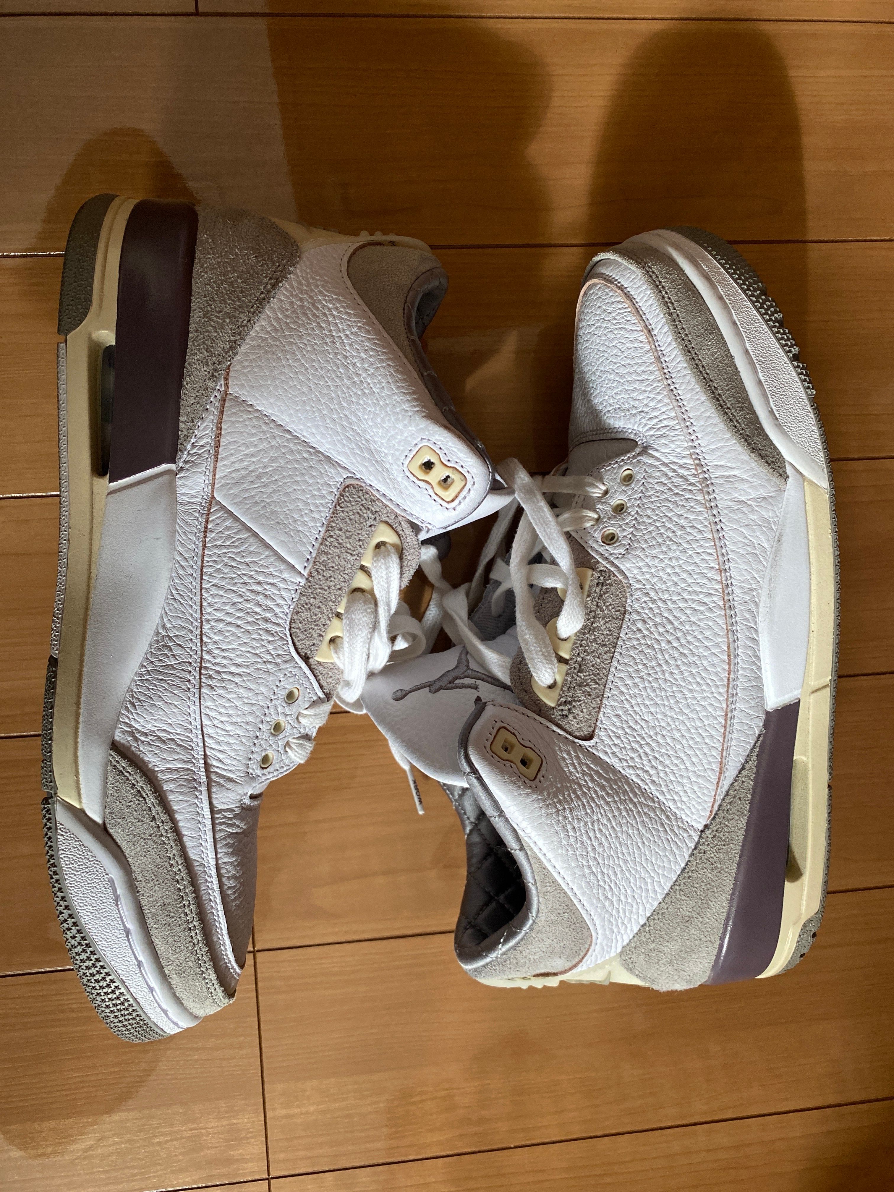 A Ma Maniere × Nike Women's Air Jordan 3 Retro SP "White/Medium Grey Violet Ore"