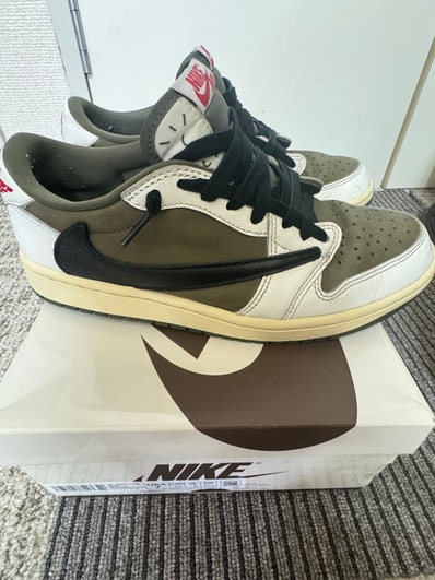 Travis Scott × Nike Air Jordan 1 Low OG SP "Reverse Olive"