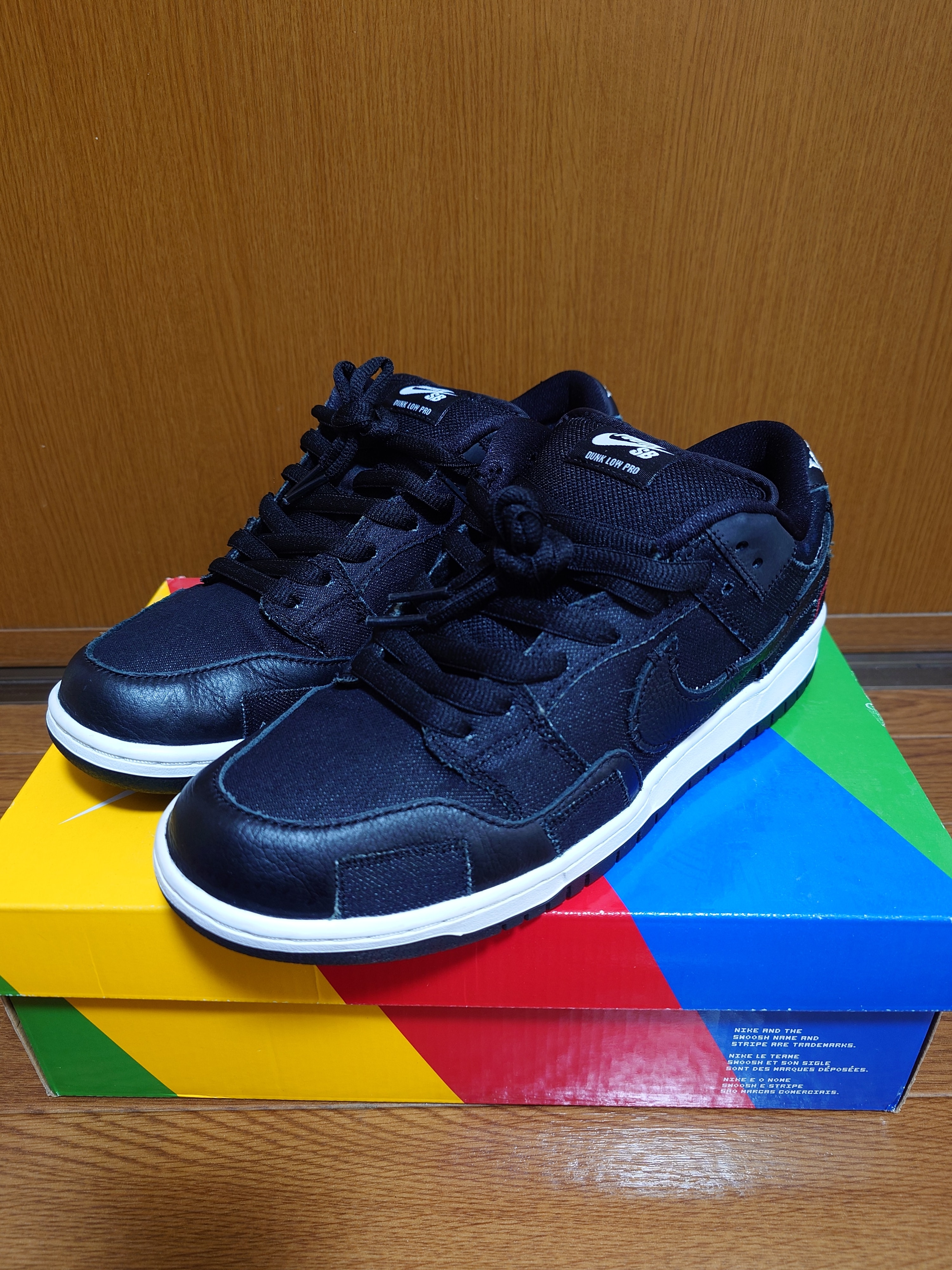 Wasted Youth × Nike SB Dunk Low "Black Denim" / VERDY