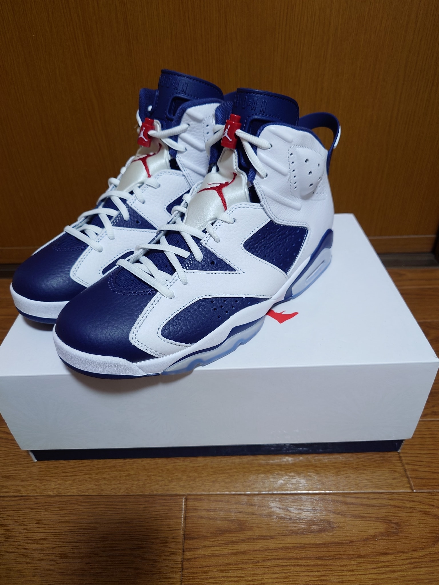 Nike Air Jordan 6 Retro "White and Midnight Navy"