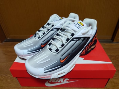 Nike Air Max Plus 3 "White Black Team Orange"