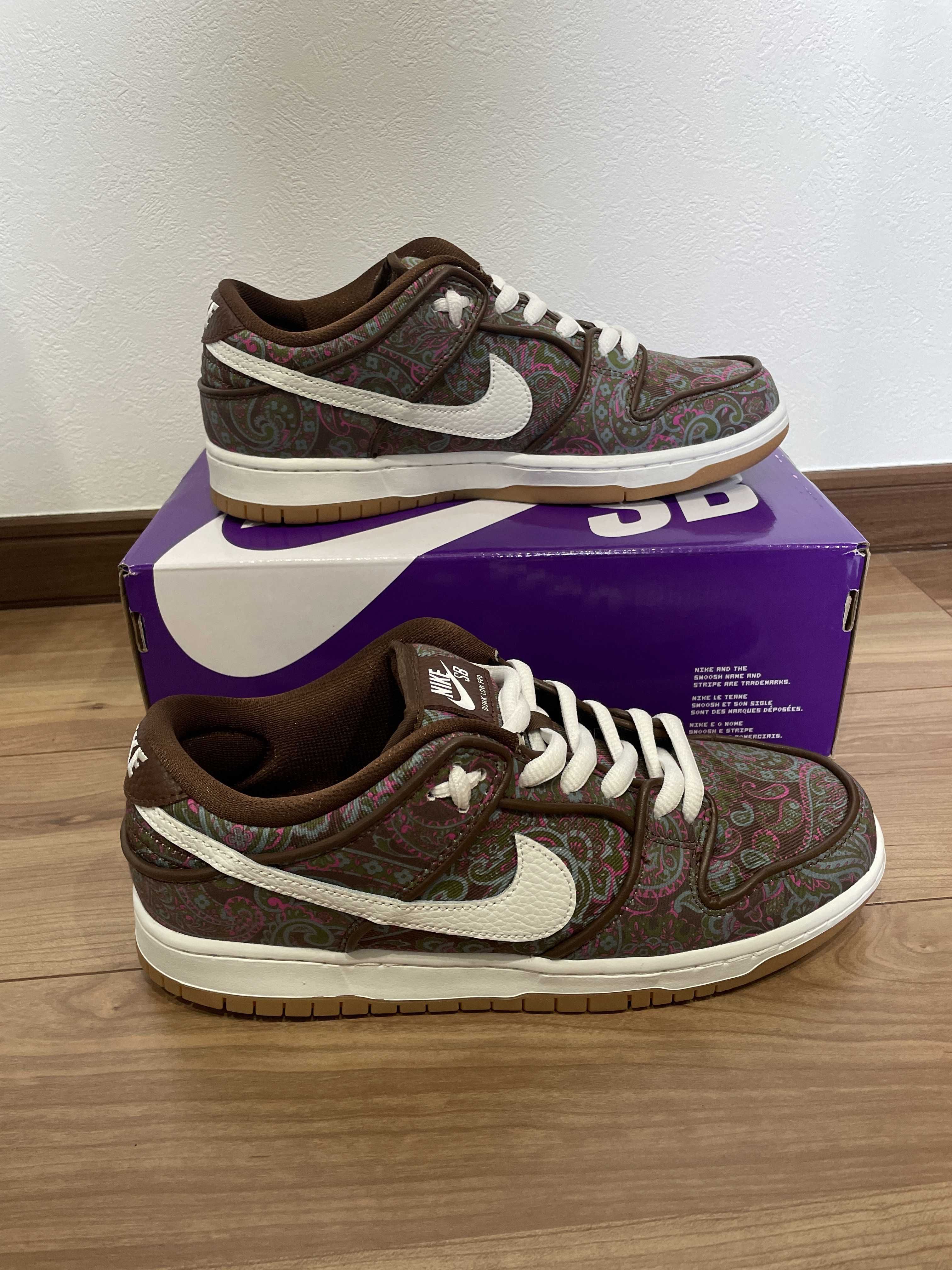 Nike SB Dunk Low PRM "Brown Paisley"