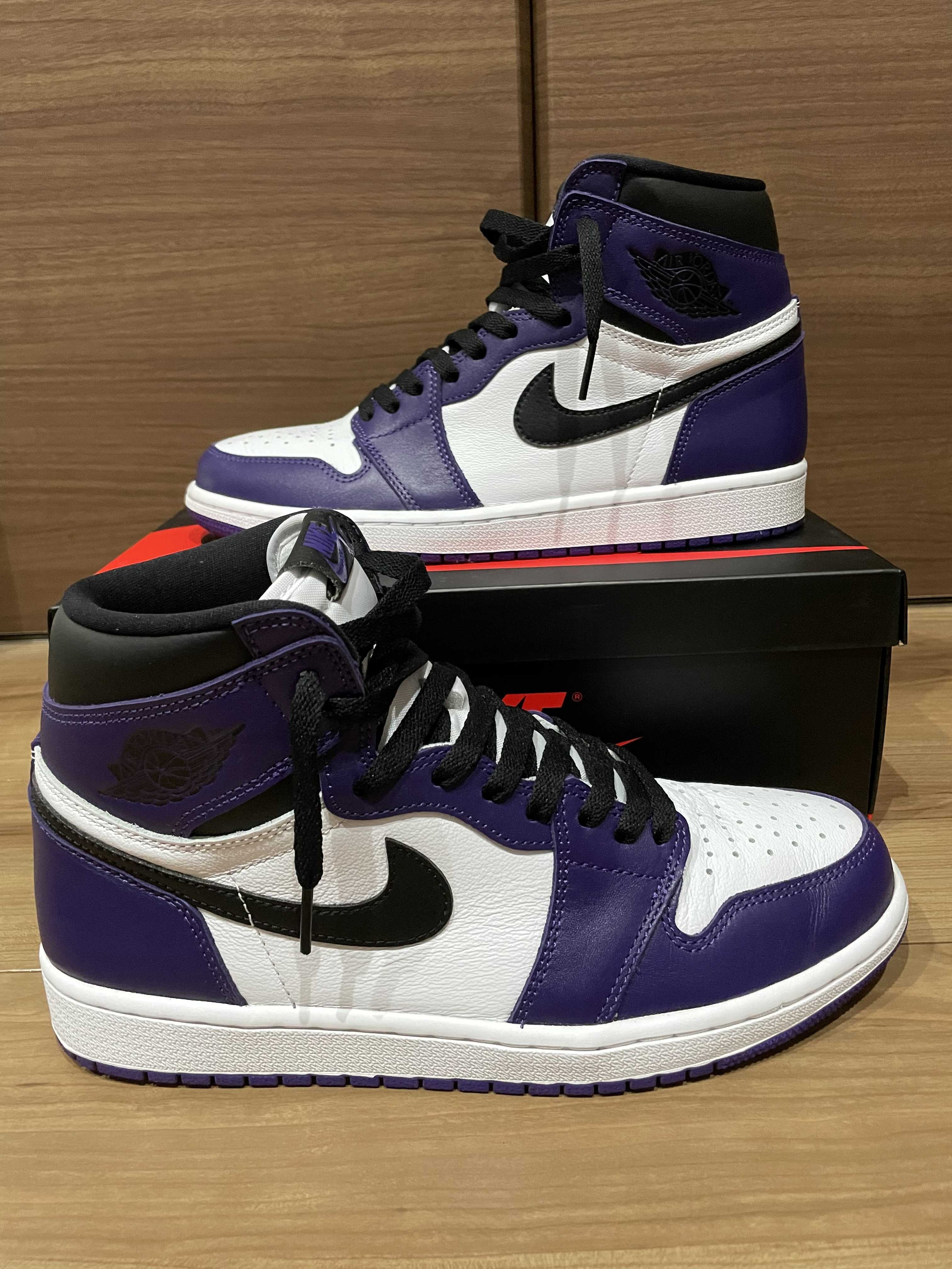Nike Air Jordan 1 Retro High OG "Court Purple White/Black" (2020)