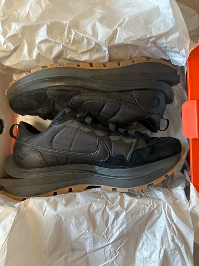 sacai × Nike VaporWaffle "Black Gum"