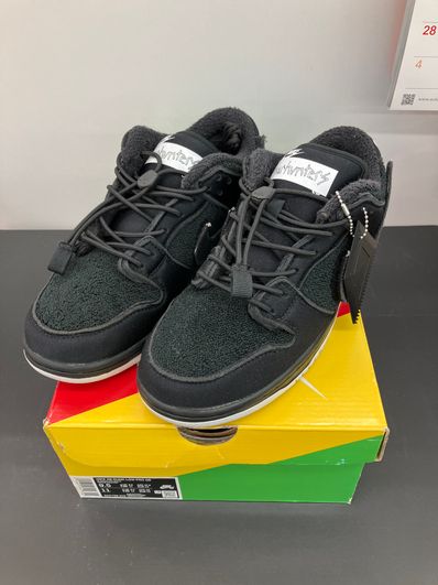 Gnarhunters × Nike SB Dunk Low "Black/White"