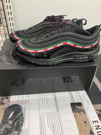 UNDEFEATED × Nike Air Max 97 OG "black"
