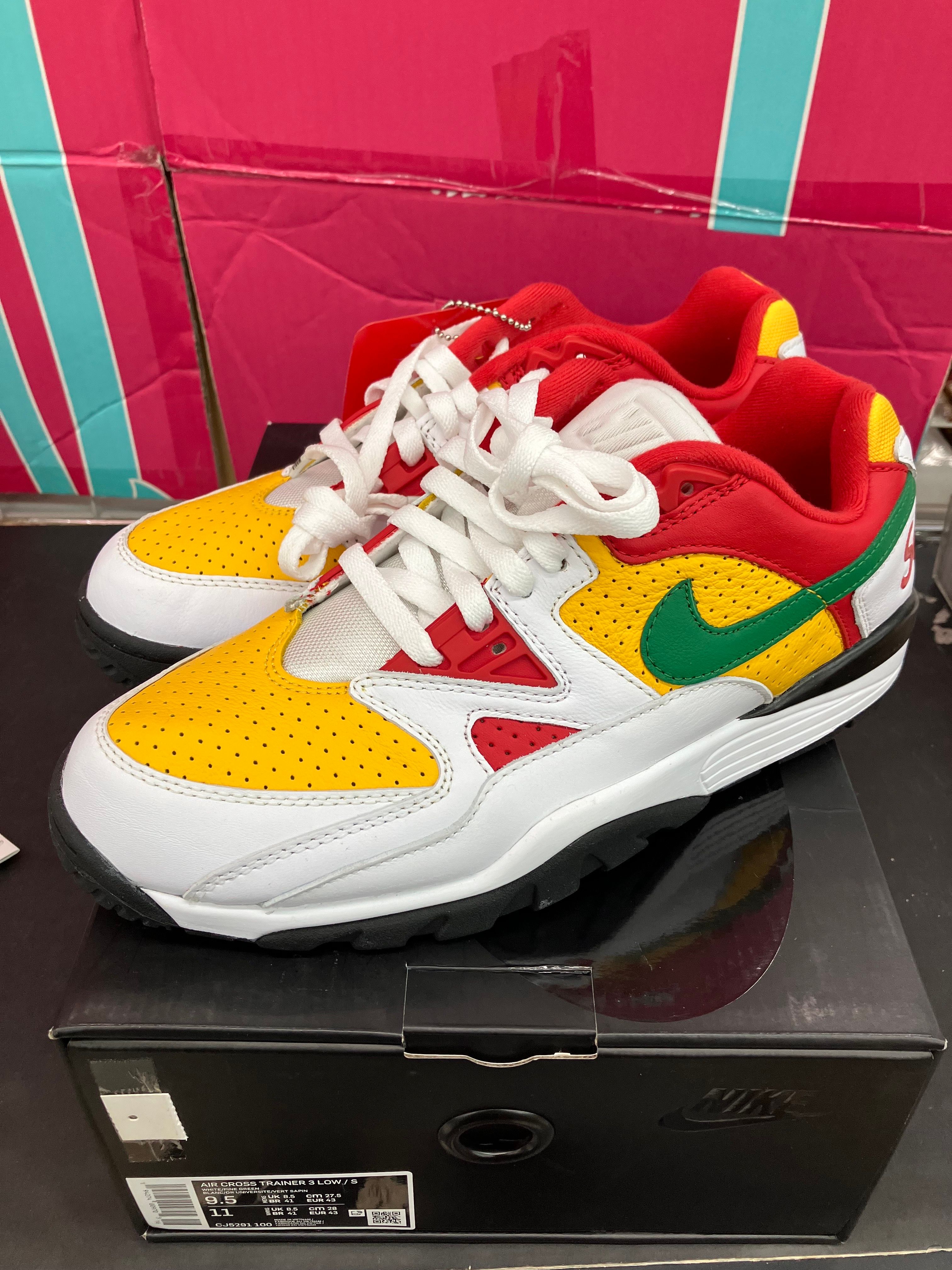 Supreme × Nike Air Cross Trainer 3 Low "White"