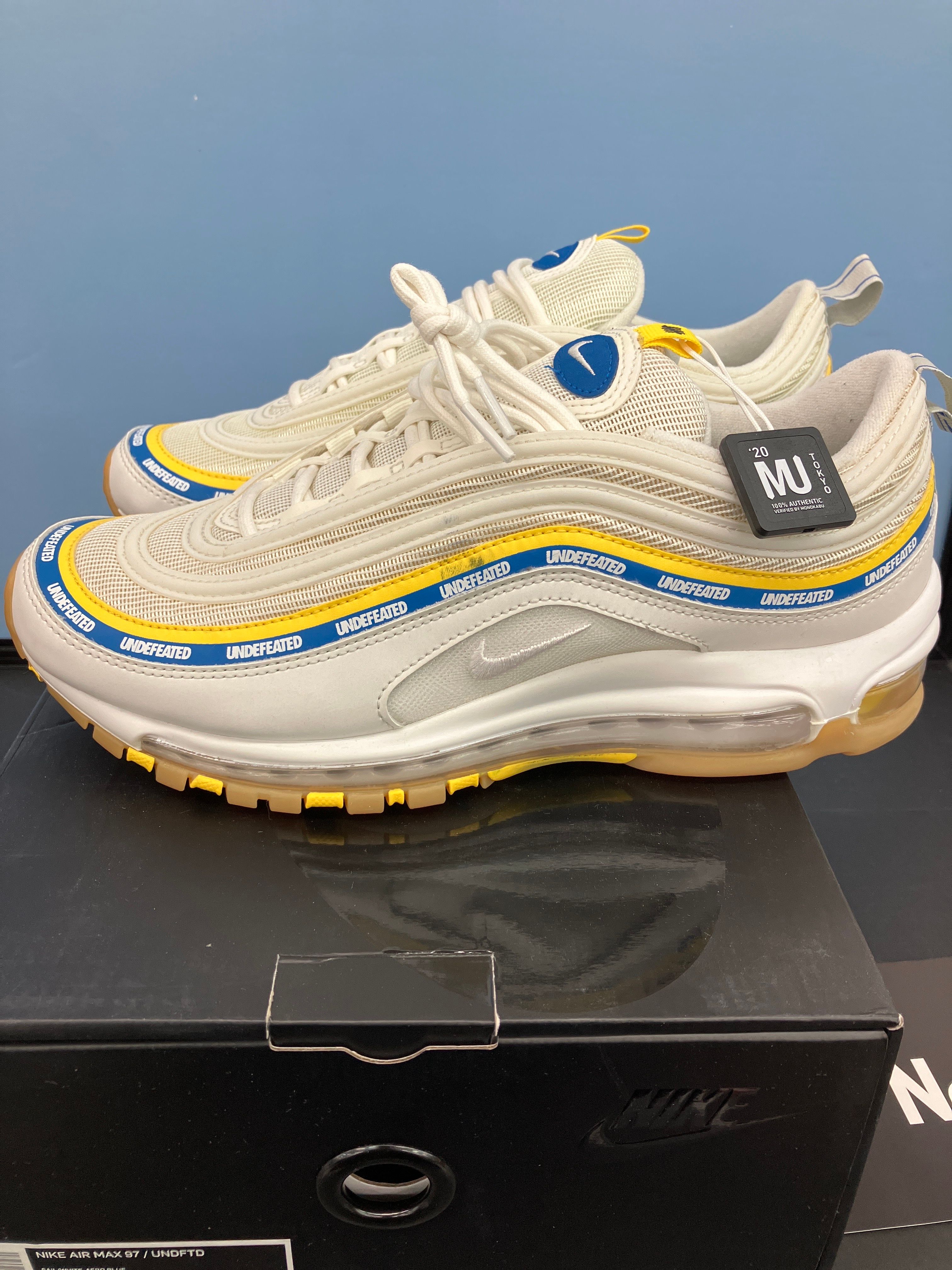 UNDEFEATED × Nike Air Max 97 "White"