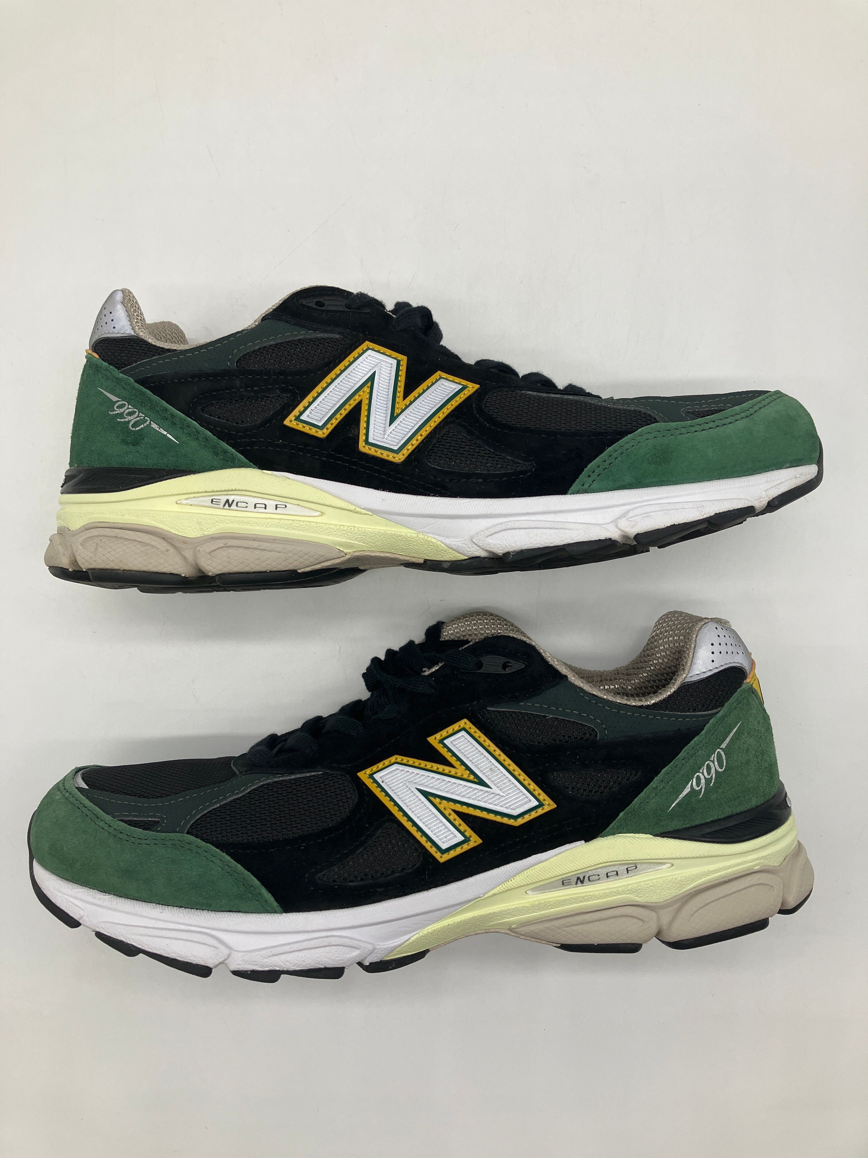 New Balance 990V3 "Black/Green/Yellow"