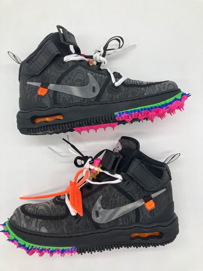 Off-White × Nike Air Force 1 Mid "Black"