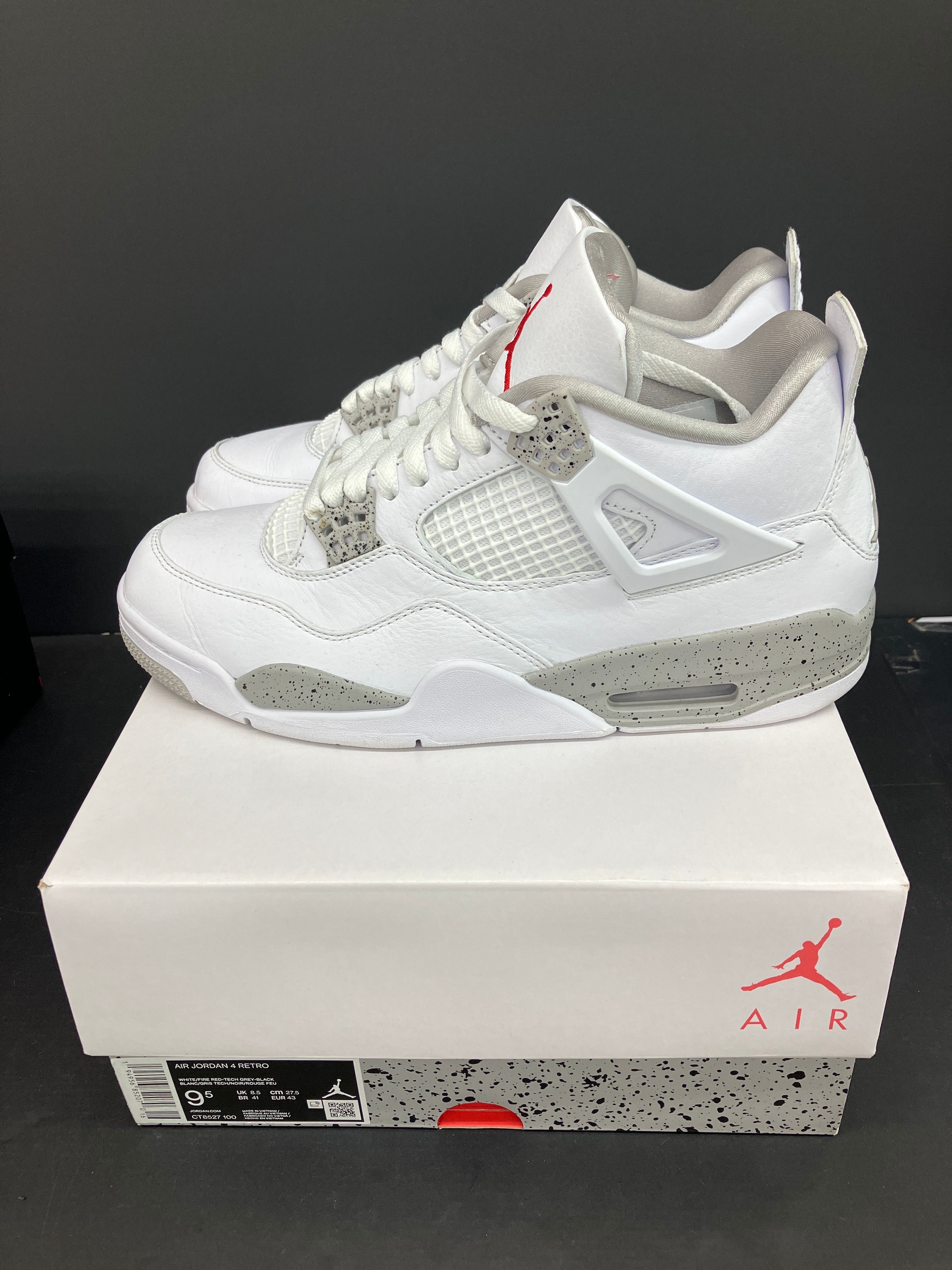 Nike Air Jordan 4 "Tech White"