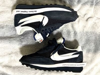 Fragment × sacai × Nike LD Waffle "Blackended Blue"