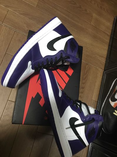 Nike Air Jordan 1 Retro High OG "Court Purple White/Black" (2020)