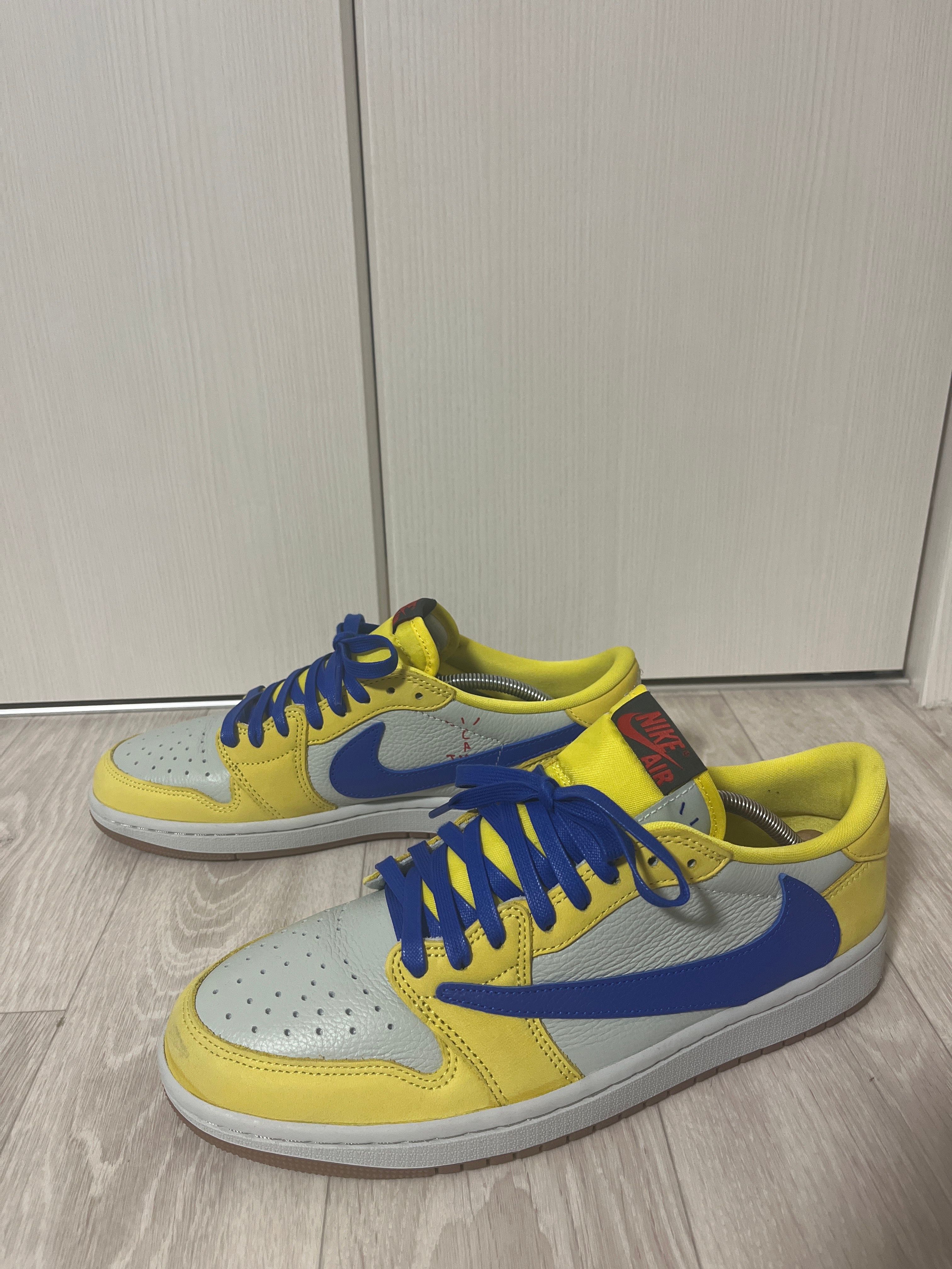 Travis Scott × Nike Women's Air Jordan 1 Retro Low OG "Canary"