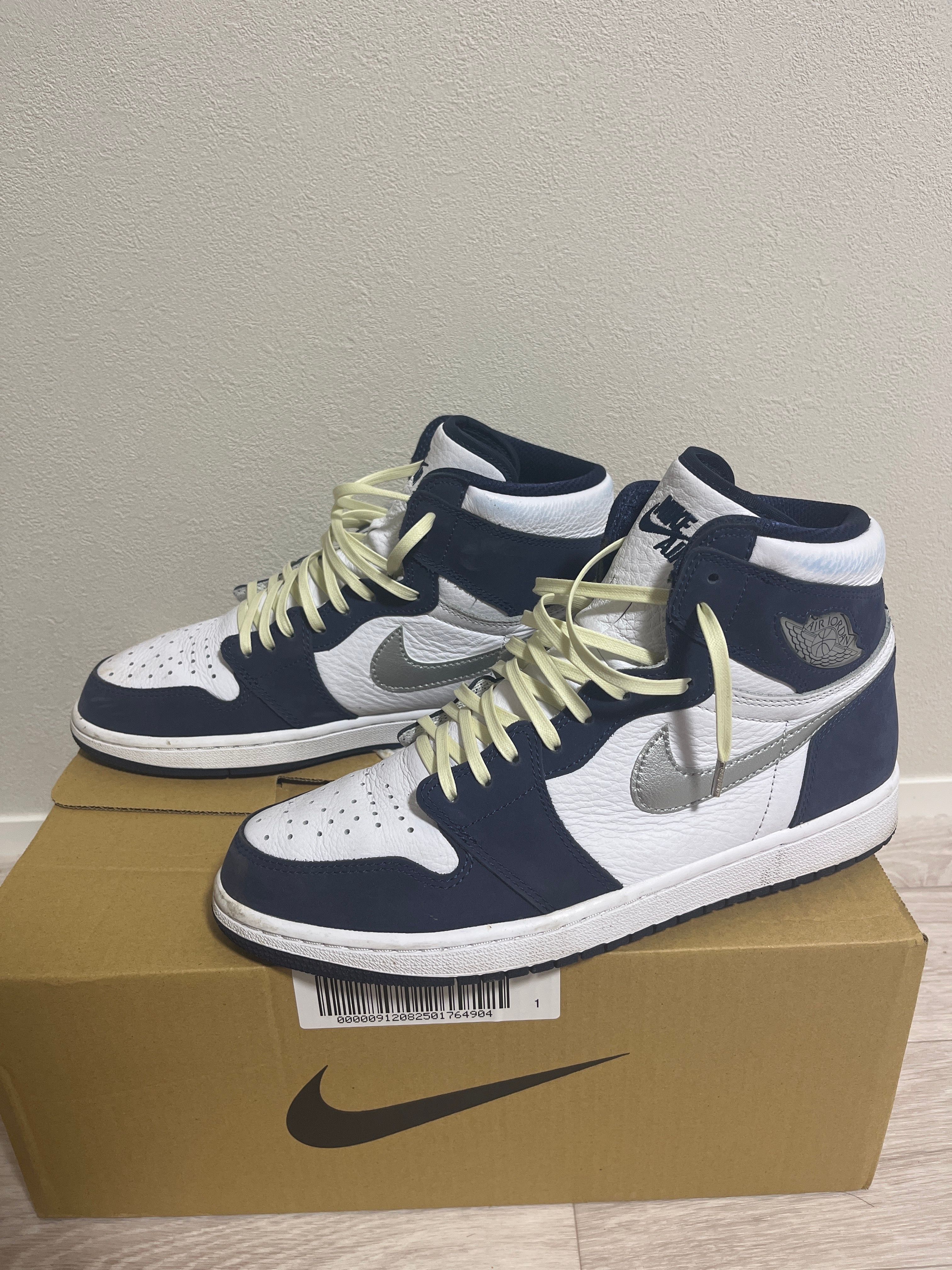 Nike Air Jordan 1 High OG CO.JP "White/Midnight Navy" (2020)(ブリーフケースなし)