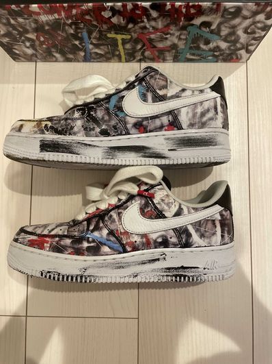 PEACEMINUSONE × Nike Air Force 1 Low Para Noise "Black" / G-DRAGON