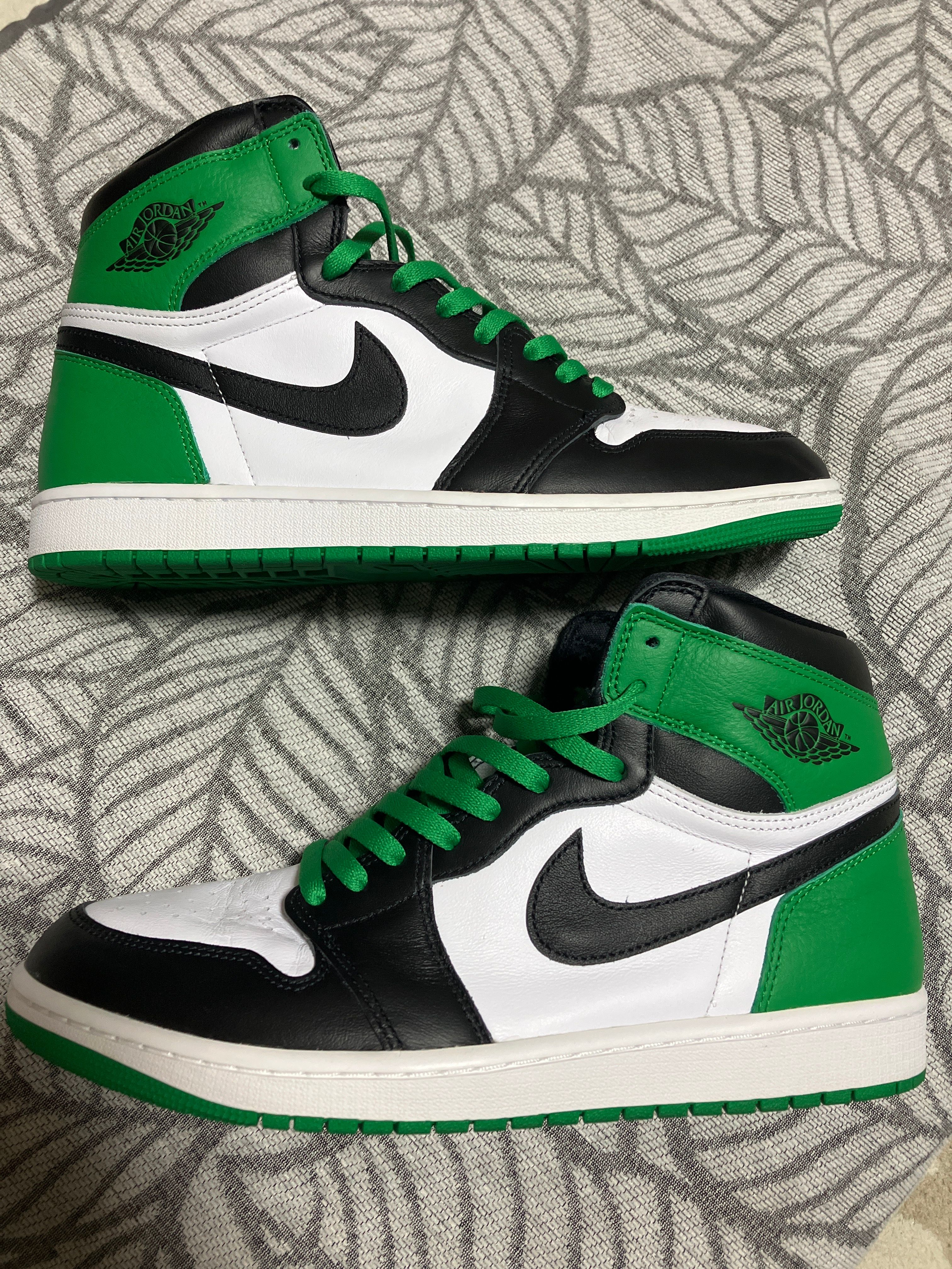 Nike Air Jordan 1 Retro High OG "Celtics/Black and Lucky Green" (2023)