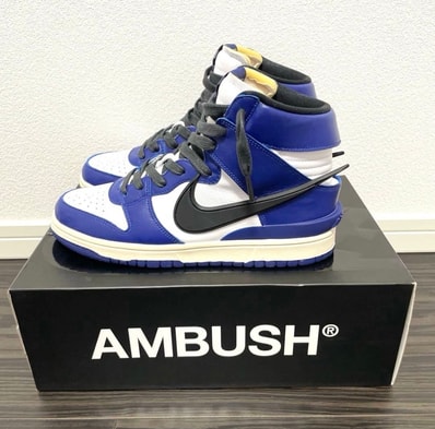 Ambush × Nike Dunk High "Deep Royal"