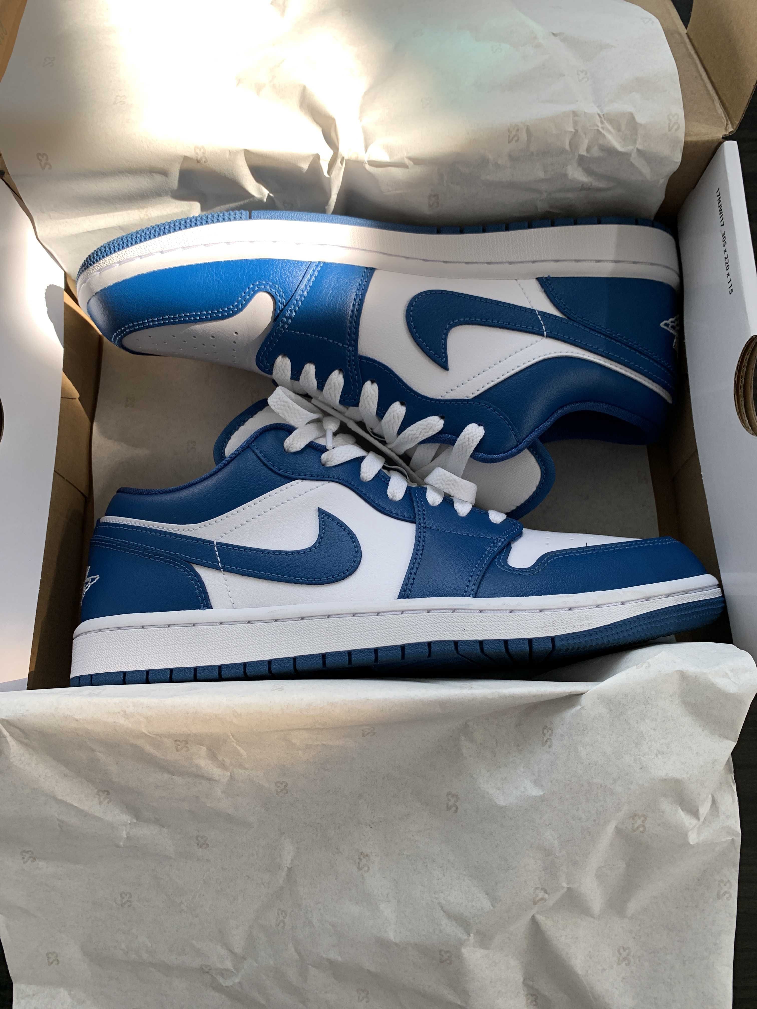 Nike Women's Air Jordan 1 Low "Marina Blue"