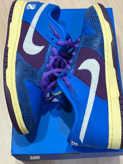 UNDEFEATED × Nike Dunk Low SP "Royal"
