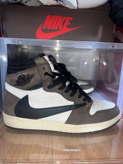 Travis Scott × Nike Air Jordan 1 Retro High OG TS SP "Sail/Dark Mocha"