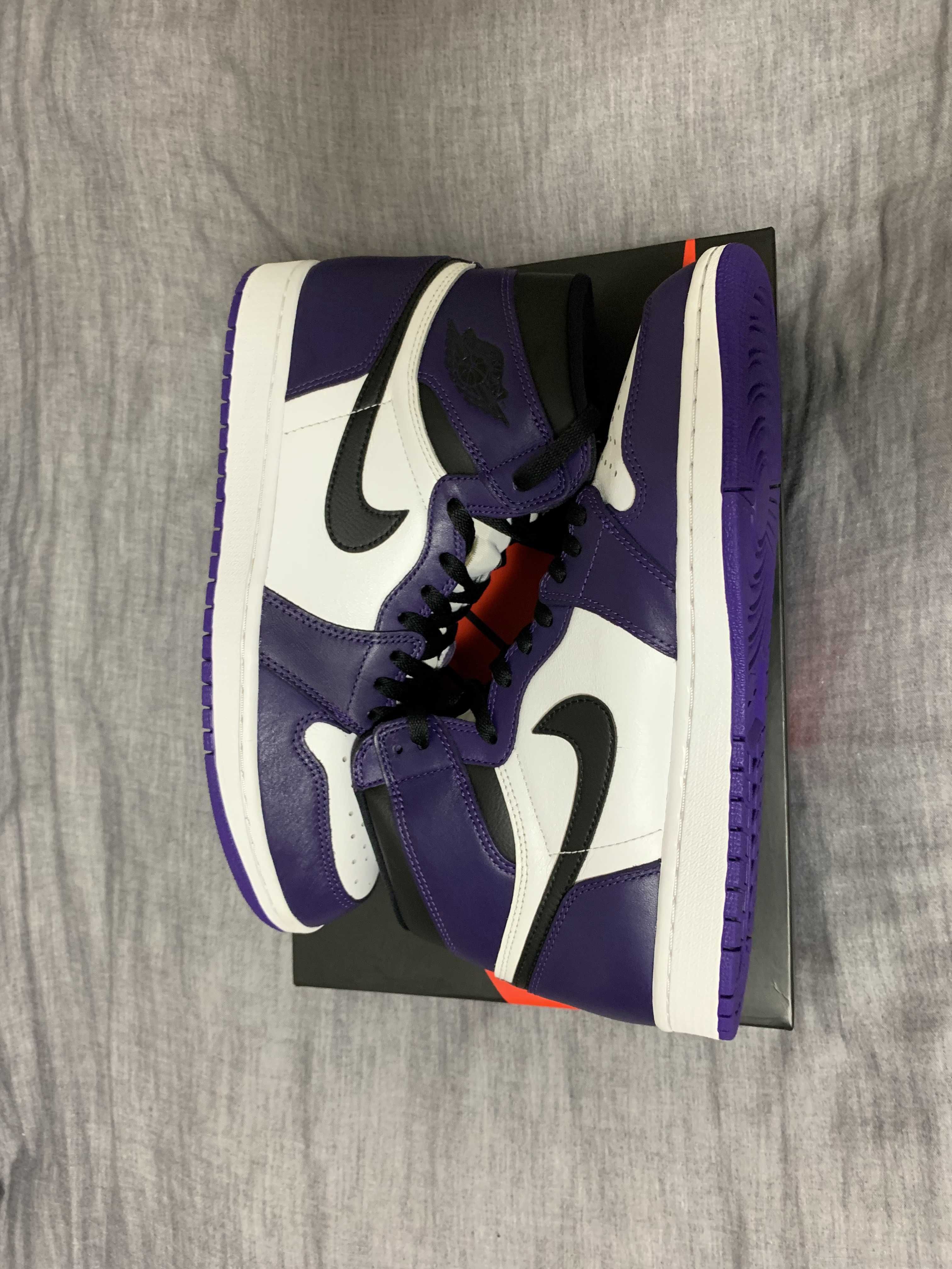 Nike Air Jordan 1 Retro High OG "Court Purple White/Black" (2020)