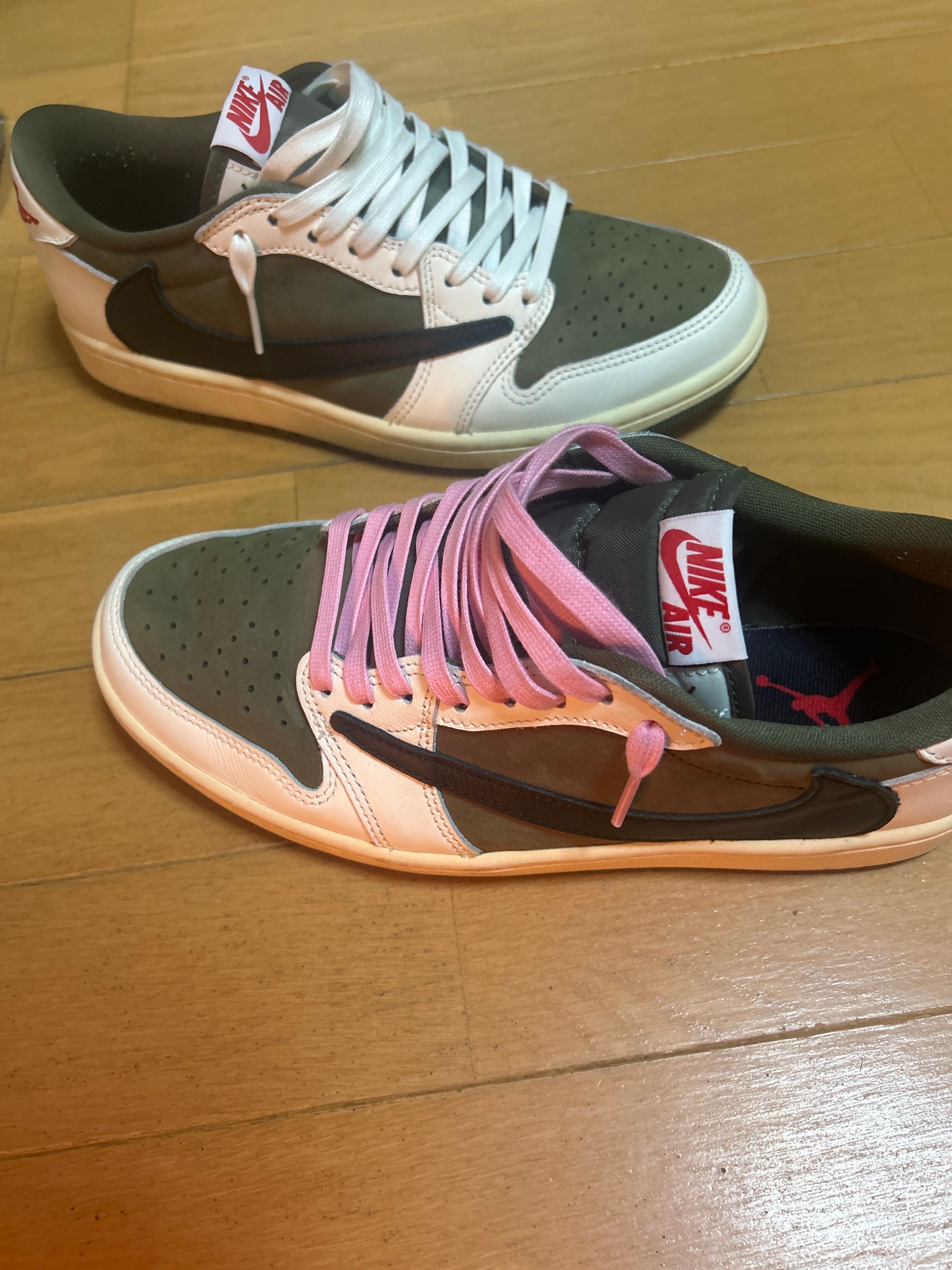 Travis Scott × Nike Air Jordan 1 Low OG SP "Reverse Olive"