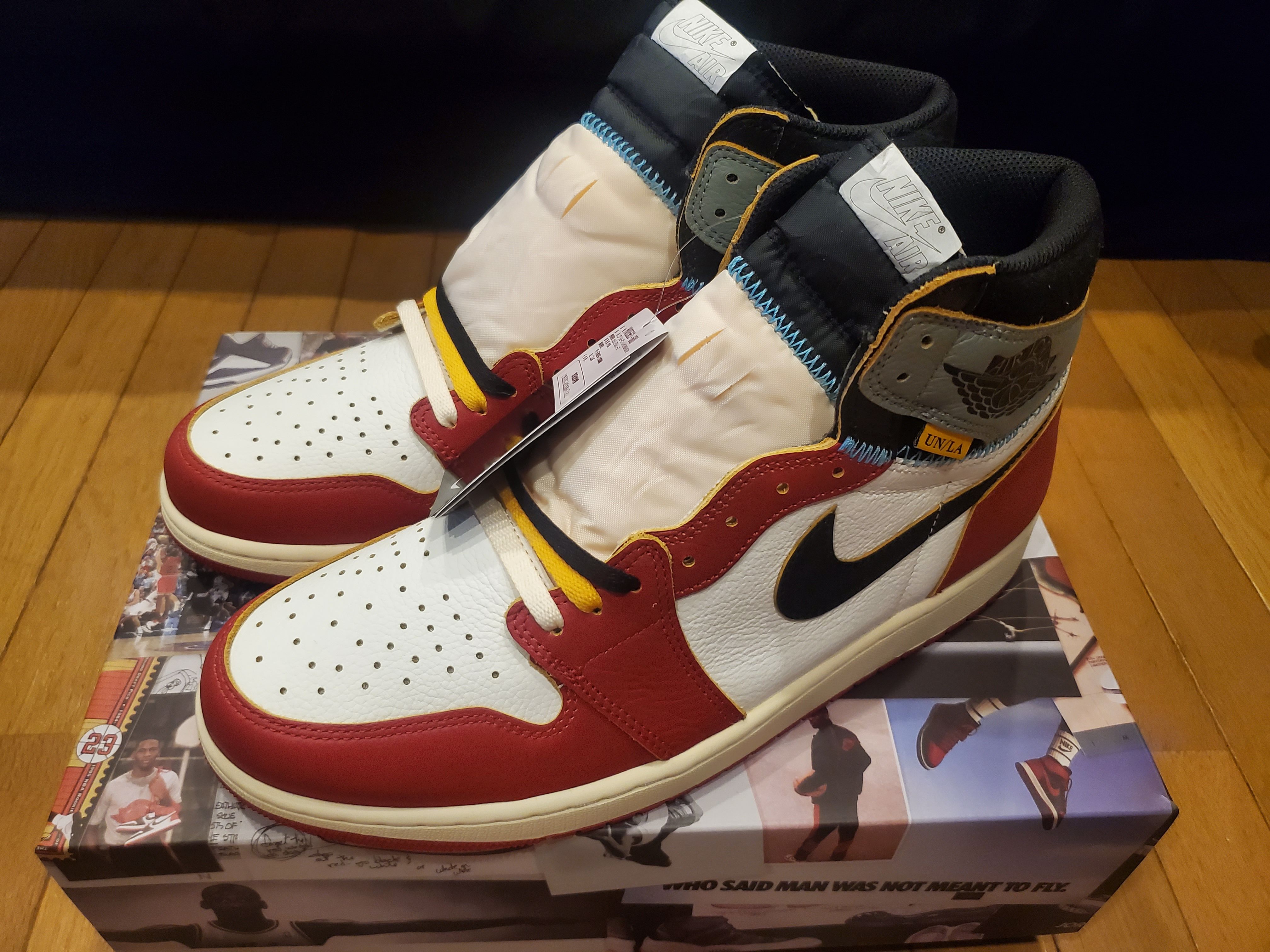 UNION × Nike Air Jordan 1 Retro High OG "Chicago/Shadow"