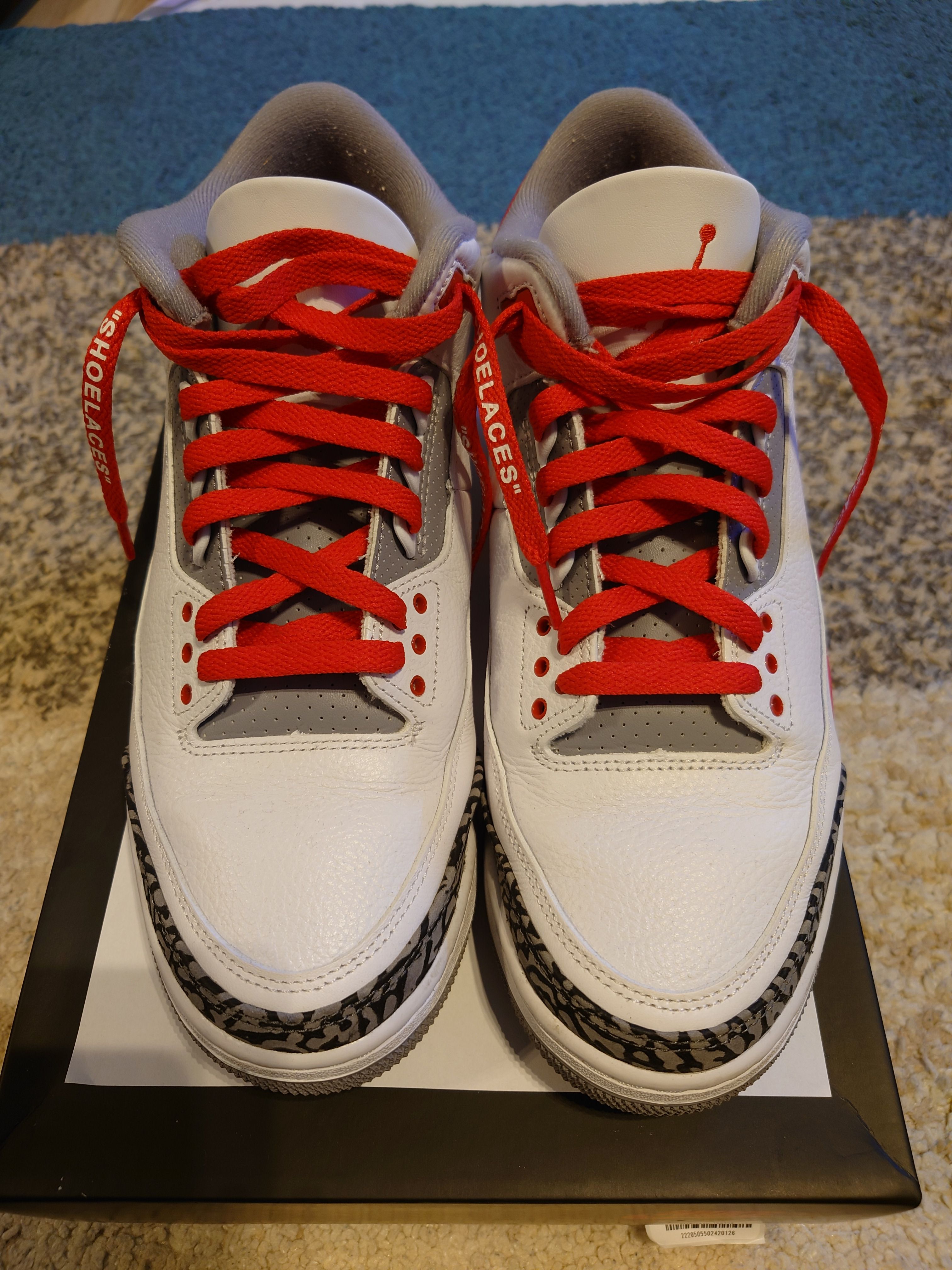 Nike Air Jordan 3 Retro OG "Fire Red" (2022)