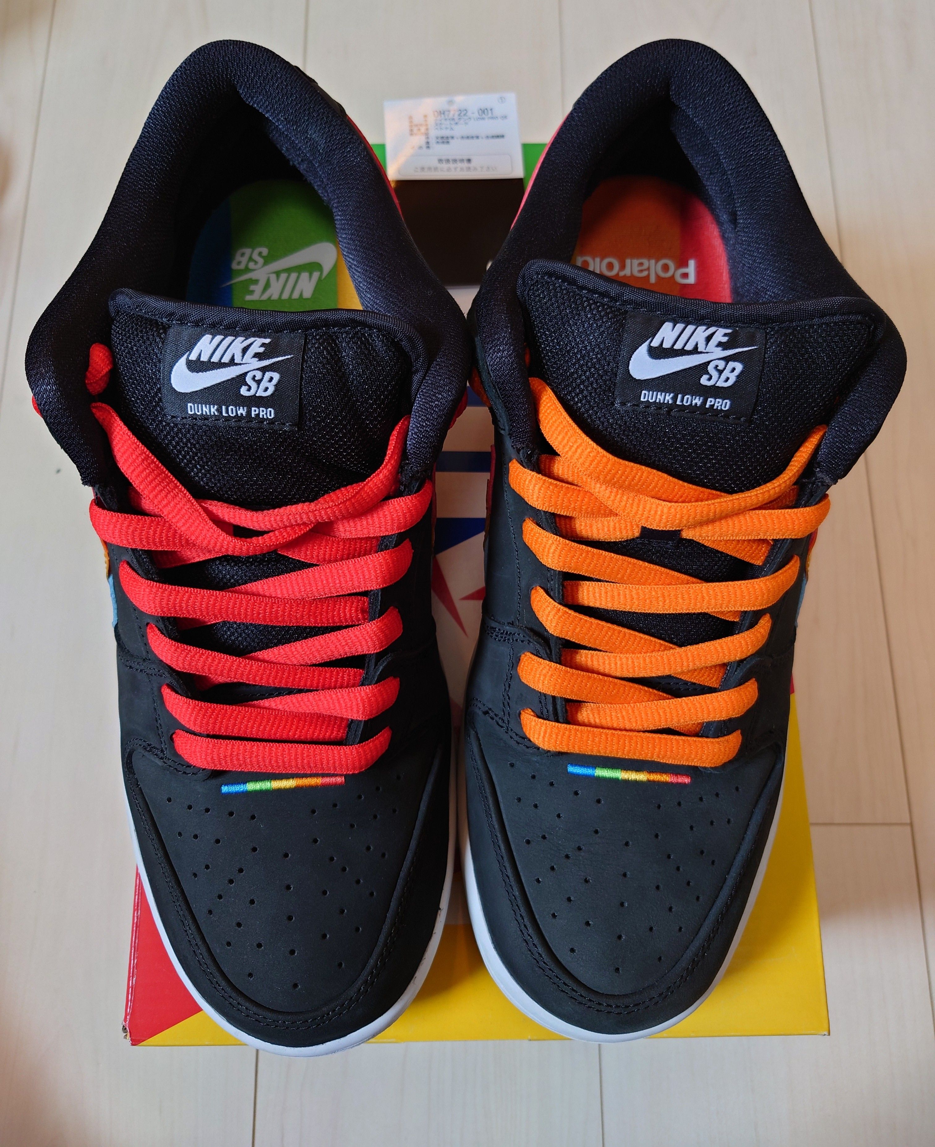 Polaroid × Nike SB Dunk Low Pro QS "Black/White"