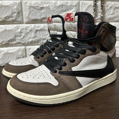 Travis Scott × Nike Air Jordan 1 Retro High OG TS SP "Sail/Dark Mocha"