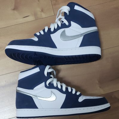 Nike Air Jordan 1 High OG CO.JP "White/Midnight Navy" (2020)(ブリーフケースなし)