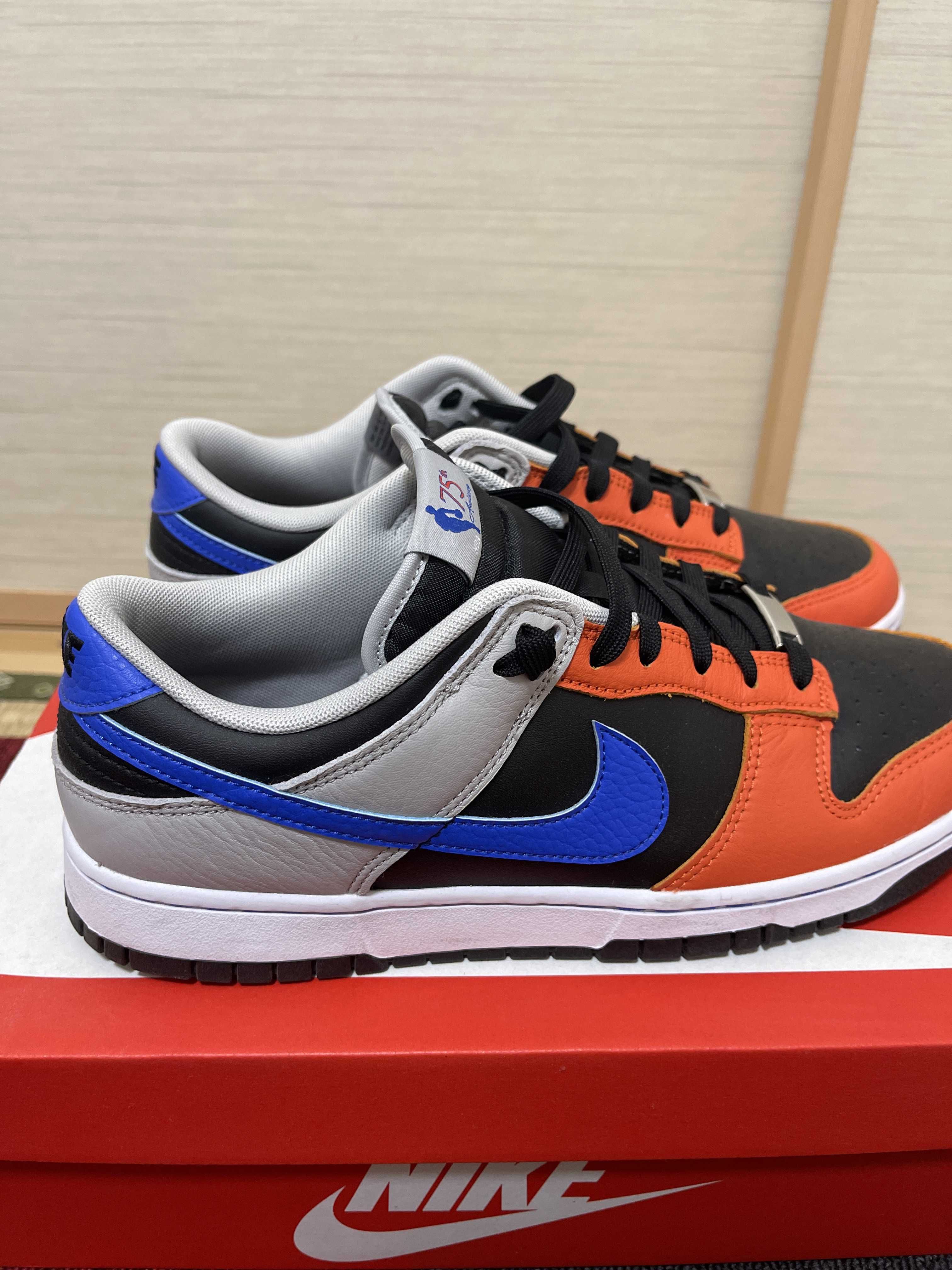 NBA × Nike Dunk Low EMB 75th Anniversary "New York Knicks"