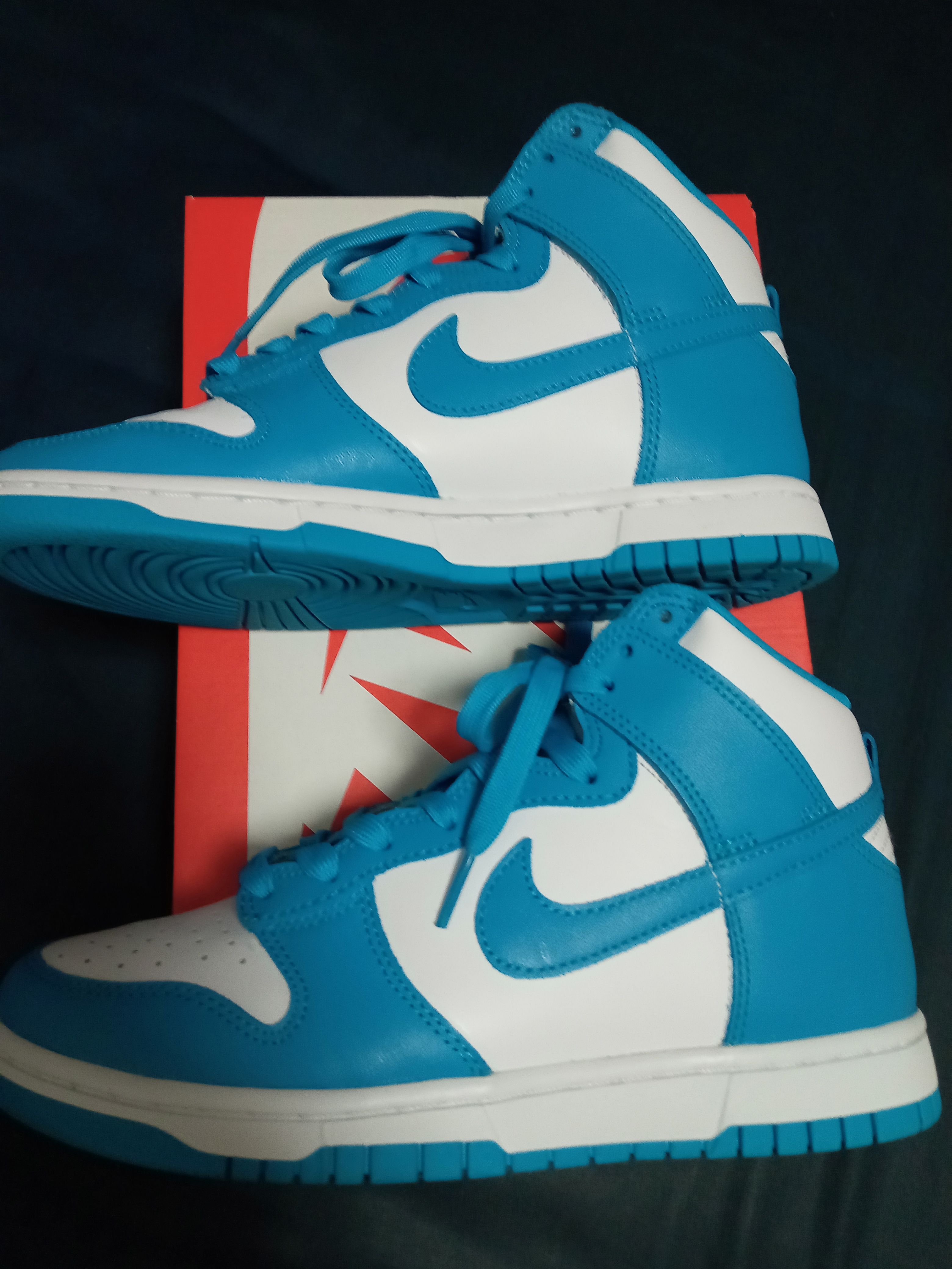 Nike Dunk High "Championship Blue"