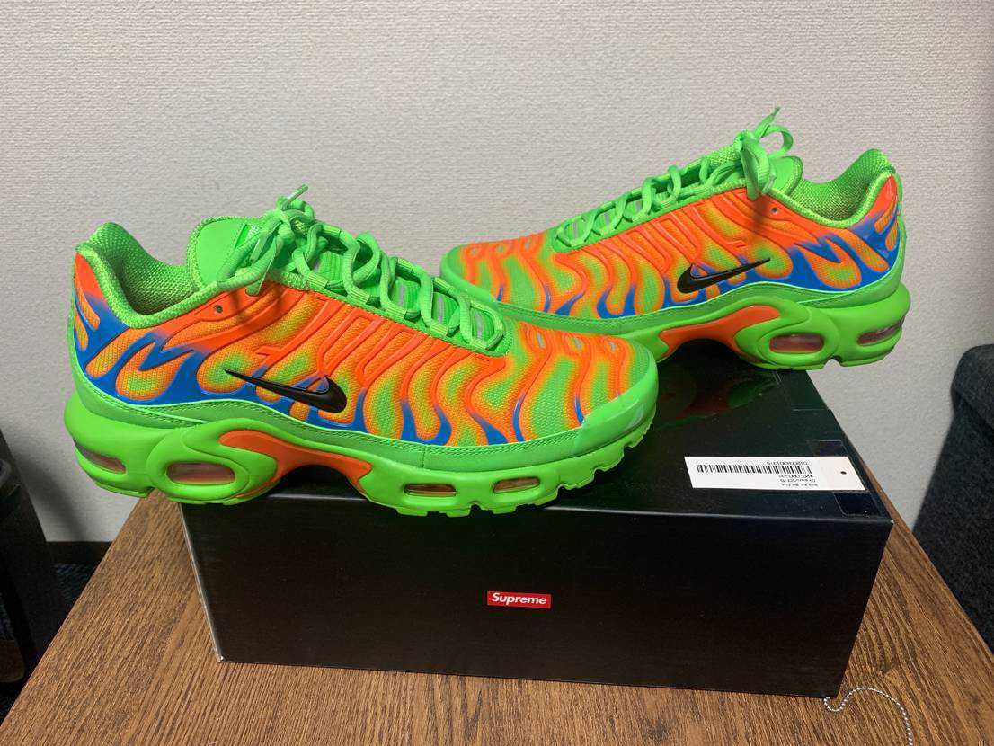 Supreme × Air Max Plus TN "Mean Green"