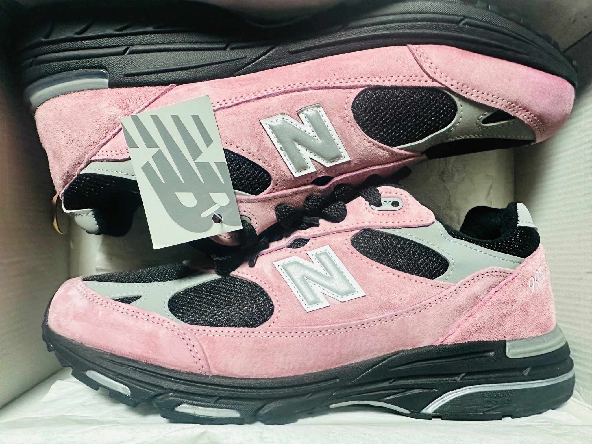 New Balance 993 "Pink Taffy/Black"