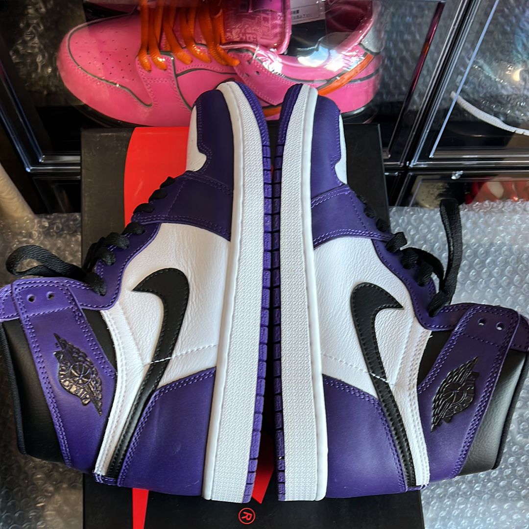 Nike Air Jordan 1 Retro High OG "Court Purple White/Black" (2020)   