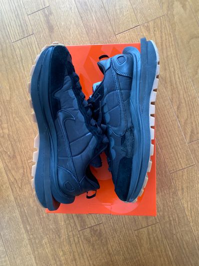 sacai × Nike VaporWaffle "Black Gum"