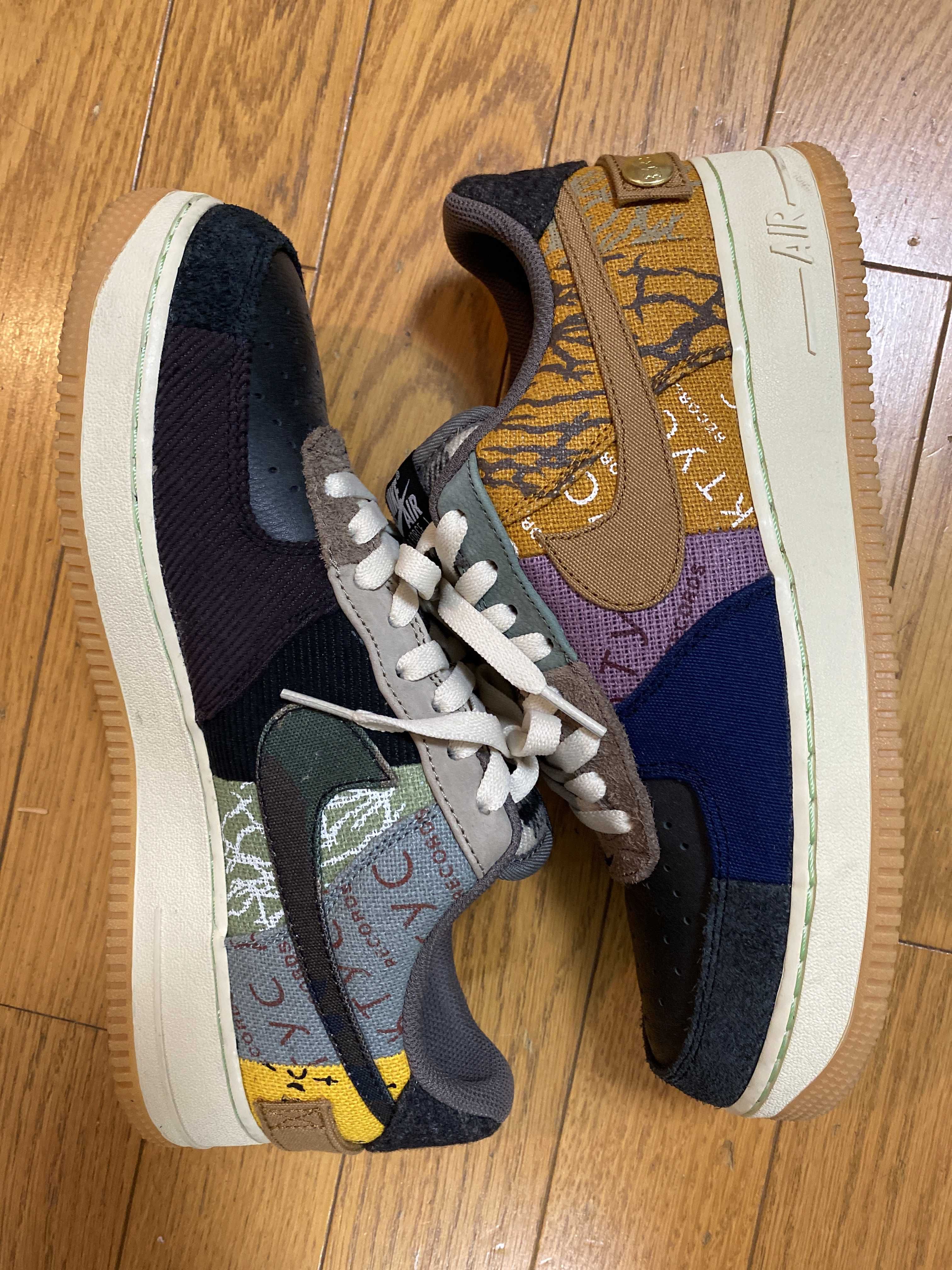 Travis Scott × Nike Air Force 1 Low Cactus Jack "Multi Color"