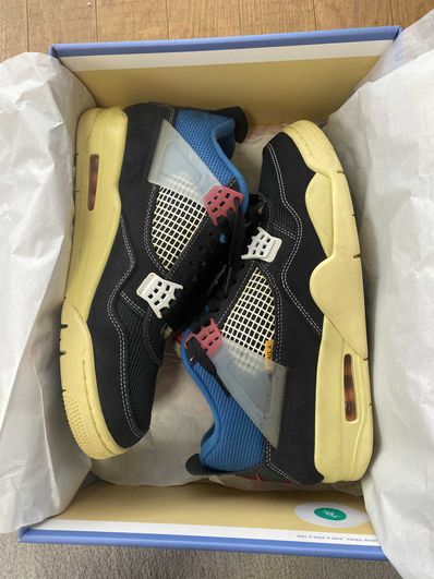 UNION × Nike Air Jordan 4 "Off Noir"