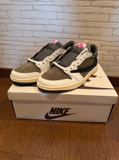 Travis Scott × Nike Air Jordan 1 Low OG SP "Reverse Olive"