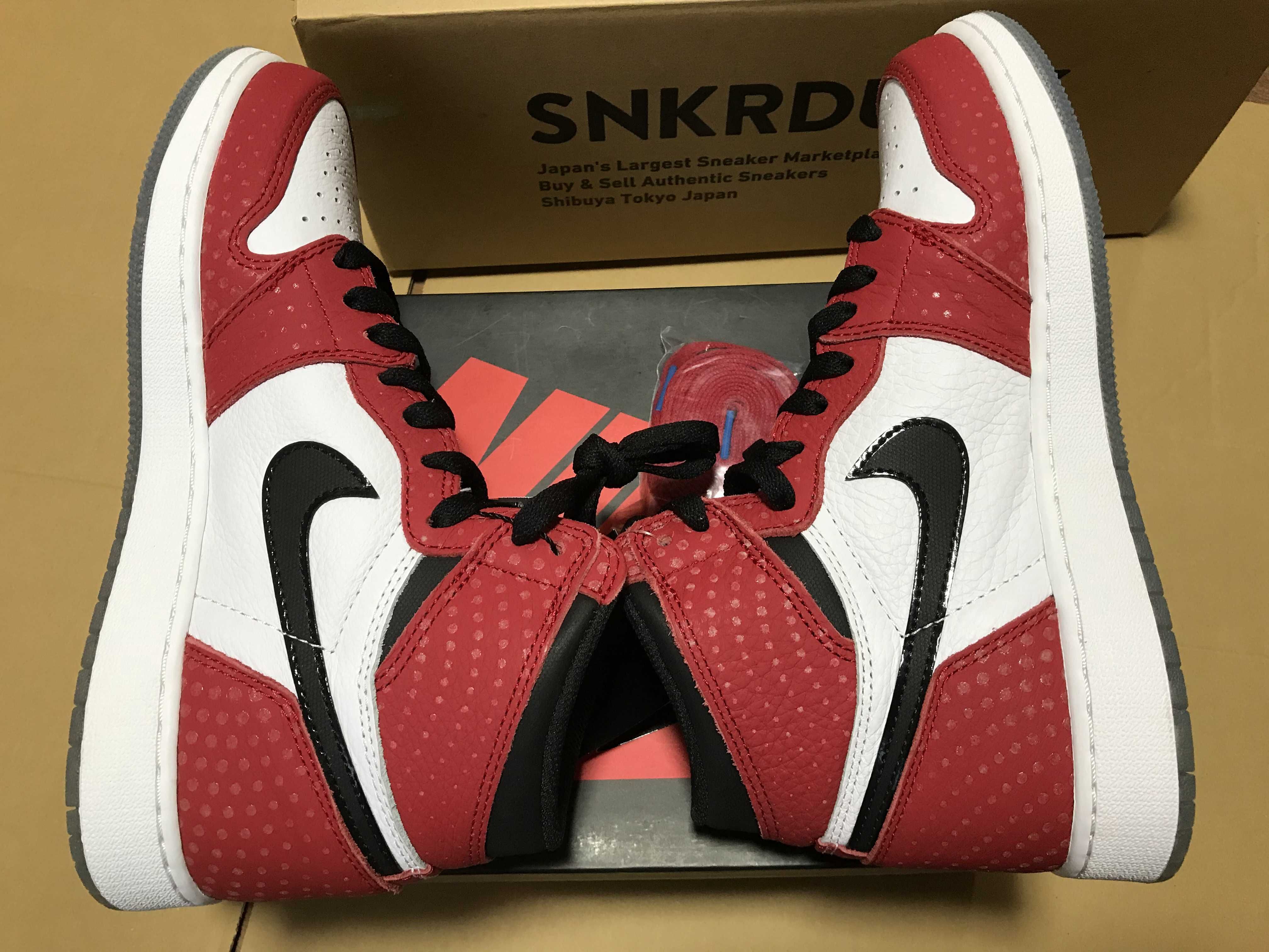 Nike GS Air Jordan 1 Retro High "Spider-Man Origin Story"