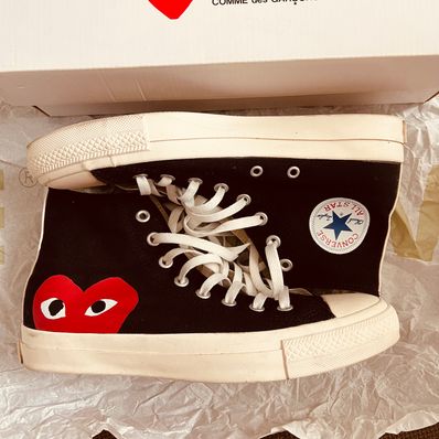 PLAY COMME des GARCONS × Converse All Star Hi "Black"