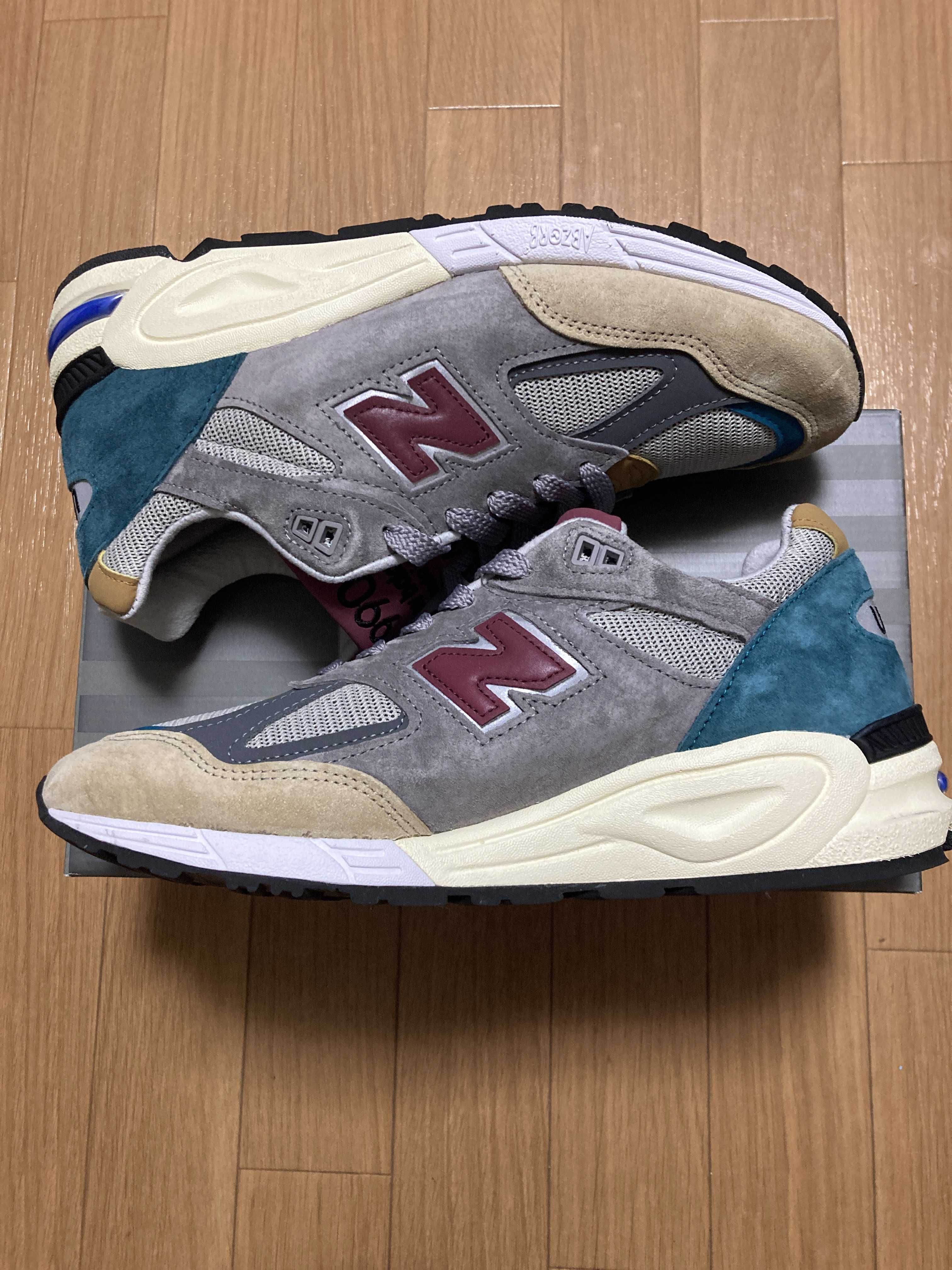 New Balance 990V2 "Gray Green"